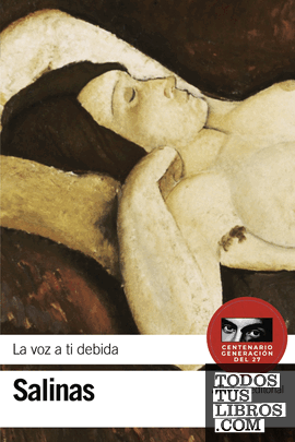 Portada de La voz a ti debida