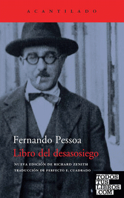 Portada de Libro del desasosiego