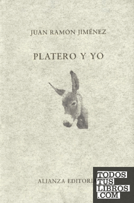 Portada de Platero y yo